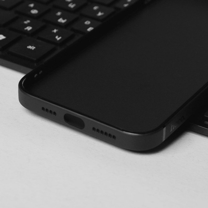 Чехол Hoco для телефона iPhone 14 Plus, TPU, усиленное окно под камеру, чёрный