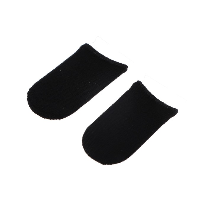 Набор напальчников для игр на смартфоне Luazon, 2 штуки, с защитой от пота, чёрный